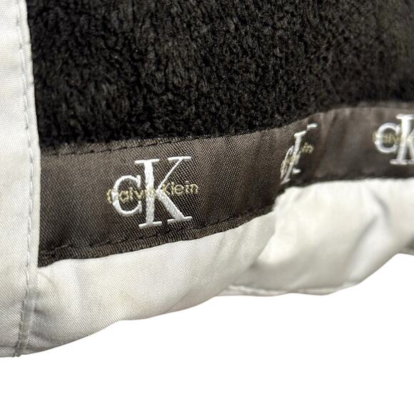 Women's Calvin Klein Cream Down Puffer Jacket - Size Small - Picture 8 of 11